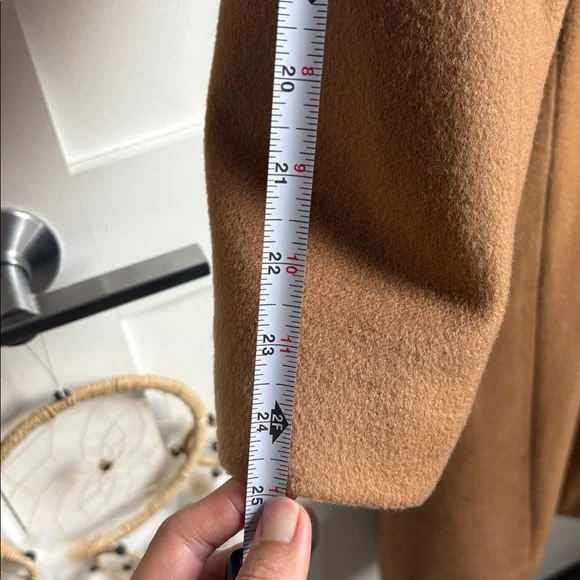 NWOT Sofia Cashmere Tan Wool and Cashmere Coat - Picture 9 of 11